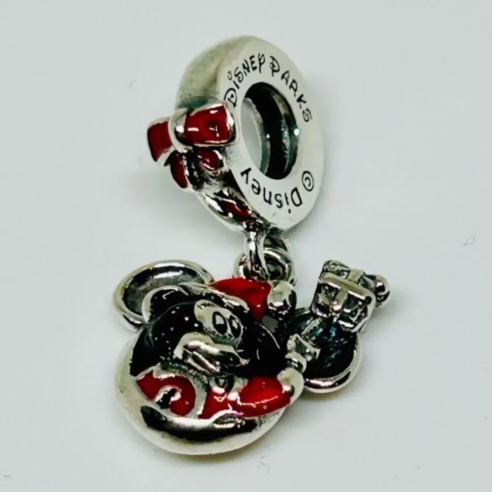 NWOT Pandora x Disney Parks 2023 Holidays Christmas Santa Mickey Mouse